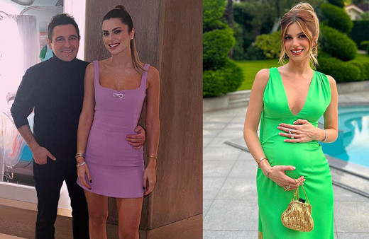 Hacı Sabancı'nın eşi Nazlı Sabancı doğum yaptı! Ünlü çiftin bebeklerinin ismi belli oldu