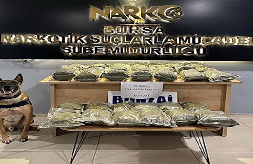 Bursa'da dev uyuşturucu operasyonu! Çok sayıda uyuşturucu ve 118 şüpheli yakalandı