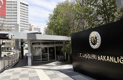 Dışişleri, BMBG'nin Pile-Yiğitler yolunun yapımına müdahalesini kınadı