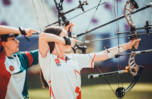 15 Yaş Altı Açık Hava Türkiye Okçuluk Şampiyonası sürüyor