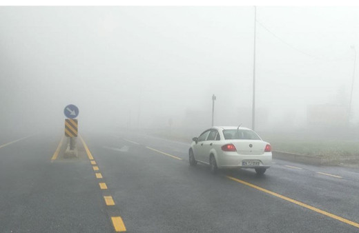 Bolu Dağı'nda yoğun sis ulaşımı olumsuz etkiliyor!