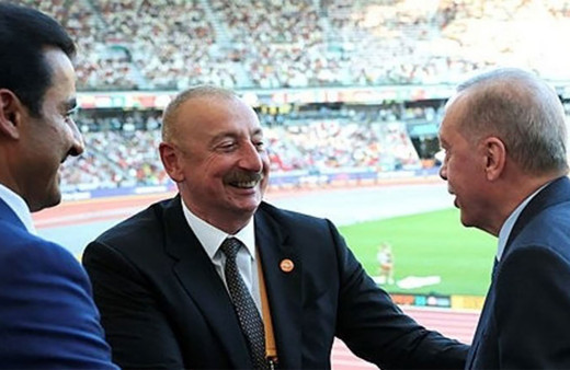 Cumhurbaşkanı Erdoğan Macaristan'da İlham Aliyev ve Katar Emiri Al Sani ile görüştü