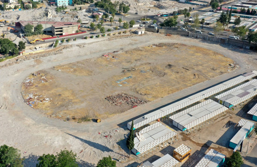 Kahramanmaraş'ta çadır kentlerdeki depremzedeler konteynere yerleştirildi!