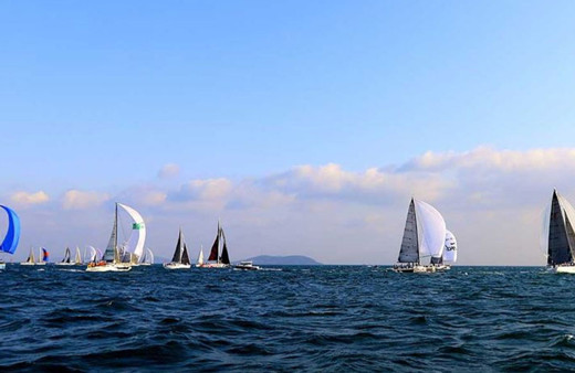 11. TAYK-Eker Olympos Regatta Yelken Yarışı'nın Tirilye etabı tamamlandı