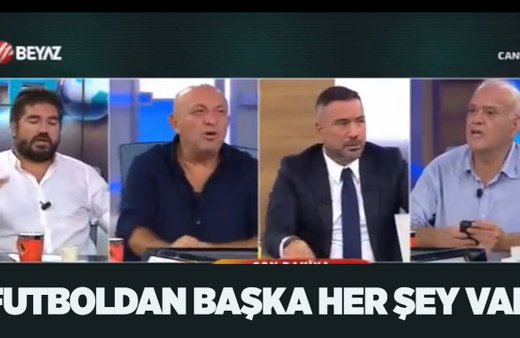 Canlı yayında kavga çıktı! Ahmet Çakar ve ROK birbirine girdi! 'Adam değilsin'
