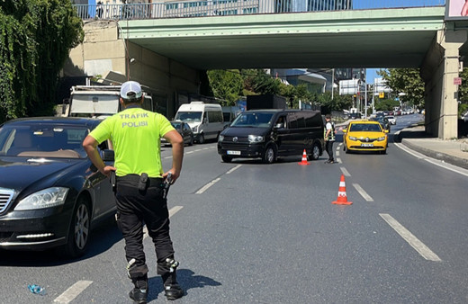 İstanbul'da dron destekli kırmızı ışık ihlali denetimi!