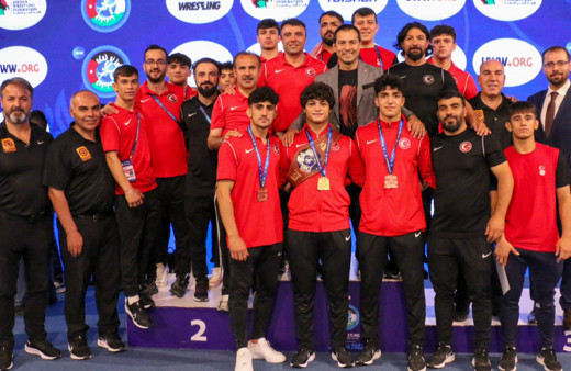 Türkiye U20 Dünya Güreş Şampiyonası’nda toplam 7 madalya kazandı