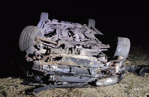 Samsun'da korkunç kaza! Virajı alamayan araç tarlaya uçtu: 3 yaralı