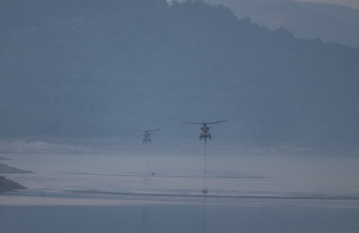 Çanakkale'de orman yangını! 10 köy ve üniversite kampüsü boşaltıldı! Evler yandı