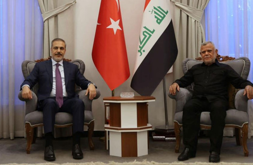 Hakan Fidan, Irak'ta Fetih İttifakı lideri Amiri ile görüştü