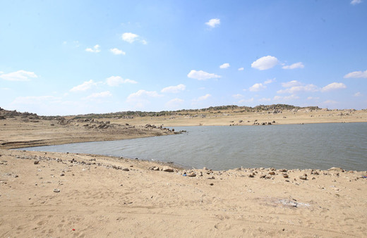 Kırklareli'nde Kayalıköy Barajı'nın su seviyesi yüzde 20'ye düştü!