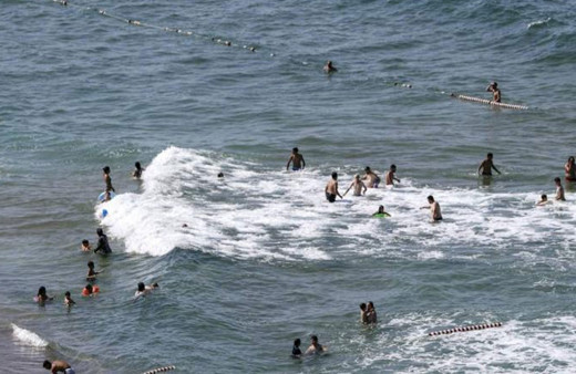 Riva'da bu hafta sonu denize girmek yasak