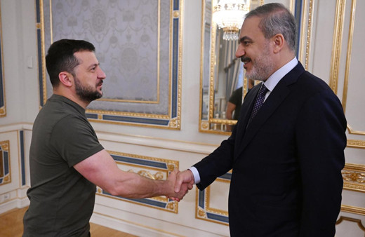 Dışişleri Bakanı Hakan Fidan, Ukrayna Devlet Başkanı Zelenskiy ile görüştü