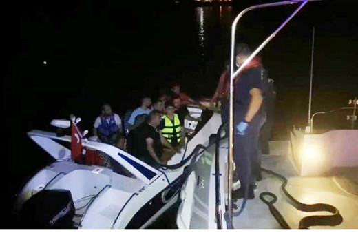 Marmaris'te Yunanistan'a kaçmaya çalışan 16 düzensiz göçmen yakalandı!