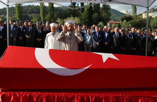 Şehit Polis Memuru Telli son yolculuğuna uğurlandı