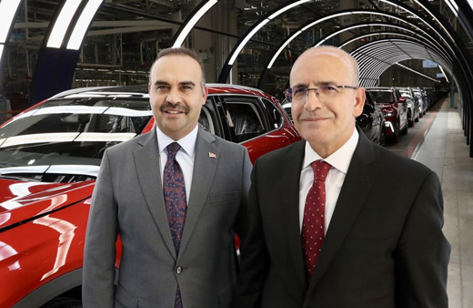 Bakan Mehmet Şimşek'ten Togg fabrikasıyla ilgili yorum: Çok etkileyici