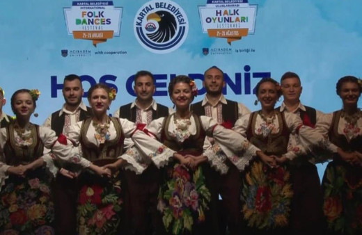 İstanbul Kartal’da 2. Uluslararası Halk Oyunları Festivali başladı!