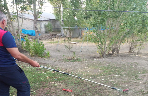 Ağrı'da eve giren yılan panik yarattı! Olaya itfaiye ekipleri müdahale etti