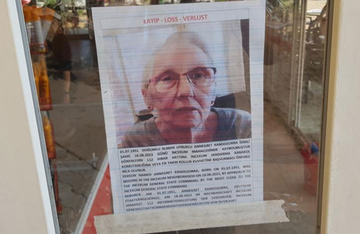 10 gündür kayıp olan Alman kadın 3 dilde basılan afişlerle aranıyor!