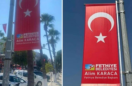 Fethiye Belediye Başkanı Alim Karaca'ya Türk bayrağı soruşturması
