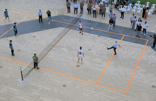 Malatya'da ilk resmi ayak tenisi turnuvası başladı