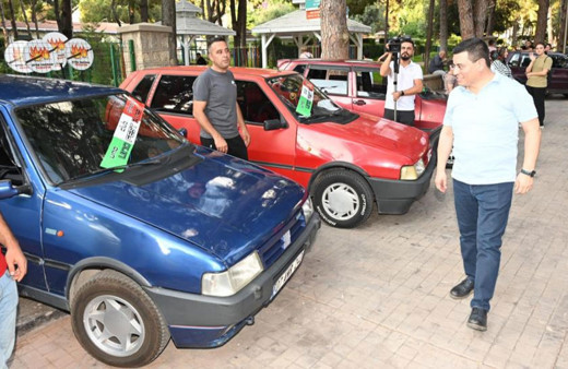Fiat Uno tutkunları Antalya Dokumapark’ta buluştu