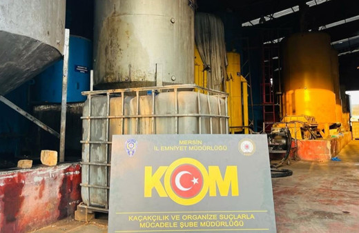 Mersin'de 30 bin litre kaçak akaryakıt ele geçirildi!