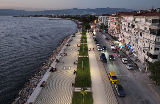 Kurşunlu sahilinde muhteşem dönüşüm