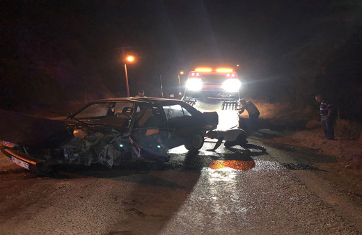 Çankırı'da korkunç kaza! İki araç kafa kafaya çarpıştı: 7 yaralı