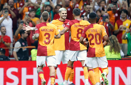 Molde'yi eleyen Galatasaray, Şampiyonlar Ligi'nde gruplara kaldı