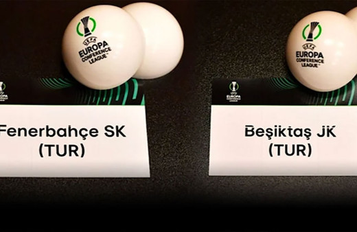 UEFA Konferans Ligi'nde kuralar çekildi! Fenerbahçe ve Beşiktaş'ın rakipleri belli oldu