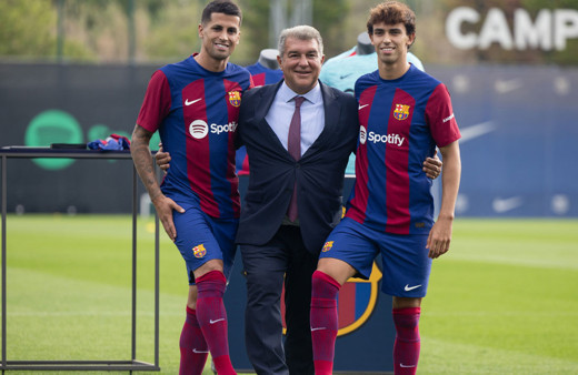 Barcelona Felix ve Cancelo'yu transfer etti!