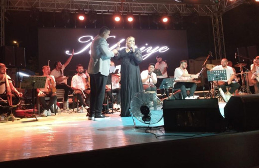 Kibariye yaza Ağva'daki konserye veda etti!