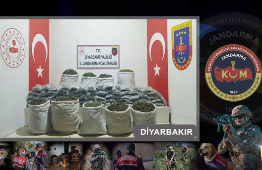 Diyarbakır'da dev uyuşturucu operasyonu! 712 bin adet uyuşturucu madde türevleri ele geçirildi