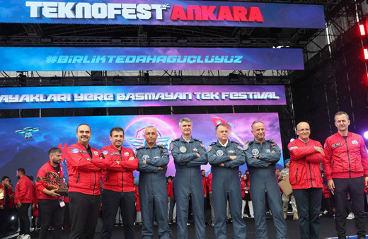 Ankara'da ilk kez düzenlenen TEKNOFEST'i 943 bin kişi ziyaret etti