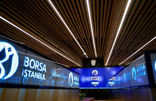 Borsa günün ilk yarısında rekor seviyeyi gördü