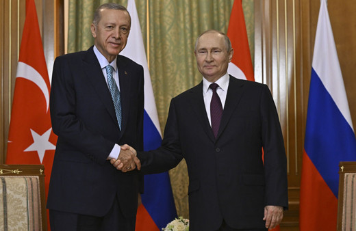 Putin, Cumhurbaşkanı Erdoğan'a 'kuş sütü' ikram etti! İşte iki liderin yemek mönüsü