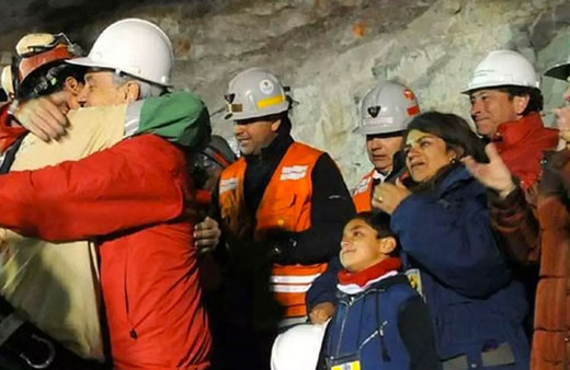 Şili'de maden ocağında mahsur kalan madenciler 1.4 milyon dolar tazminat alacak