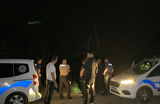 Tekirdağ'da alkollü sürücü virajı alamayıp dereye uçtu!