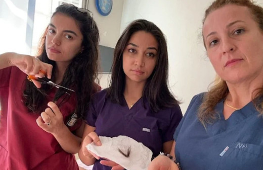 Sağlık çalışanları isyan etti! Hemşireler saçlarını kesti!