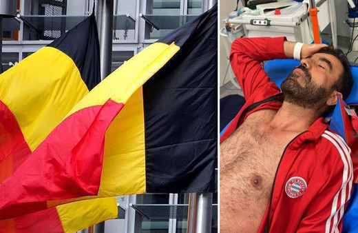 Belçika’da, yaya geçidindeki Türk vatandaşa araba çarptı!