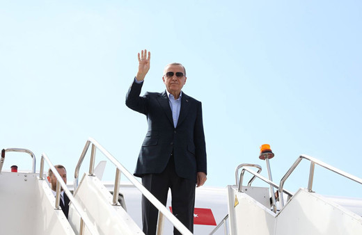 Cumhurbaşkanı Erdoğan, Suudi Arabistan'a geldi