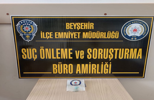 Konya'da zehir taciri üzerinde esrarla yakalandı!