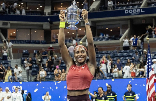 ABD Açık'ta tek kadınlar şampiyonu Coco Gauff oldu!