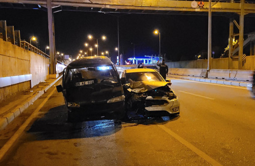Samsun'da zincirleme trafik kazası: 7 kişi yaralandı!