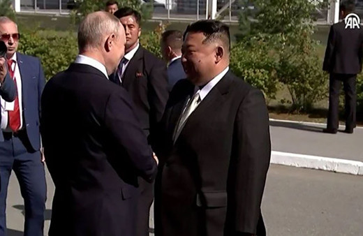 Dünyanın gözü bu buluşmada! Rusya lideri Putin ile Kuzey Kore lideri Kim Jong-un görüşüyor