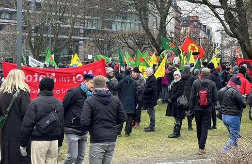 İsveç'te PKK yandaşlarından yeni provokasyon! Erdoğan'a karşı çirkin eylem