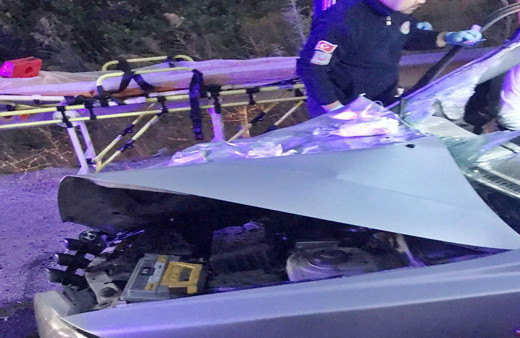 Çorum'da feci kaza! Kontrolden çıkıp büyükbaş hayvanlara çarptı: 2 yaralı