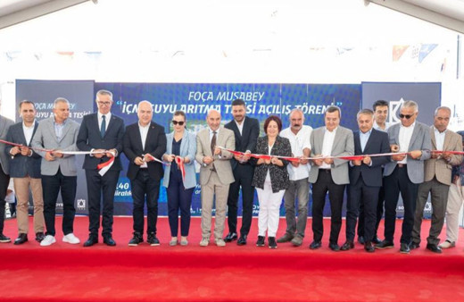 İzmir'de 11 milyon metreküp kapasiteli arıtma tesisi açıldı