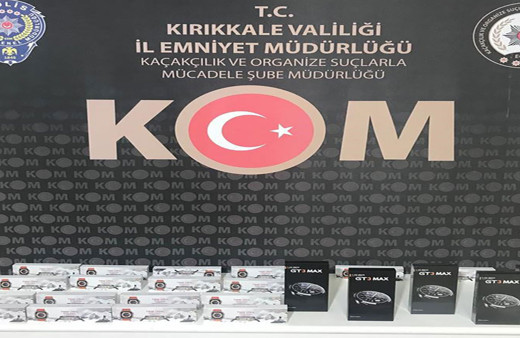 Kırıkkale'de büyük kaçak sigara operasyonu!